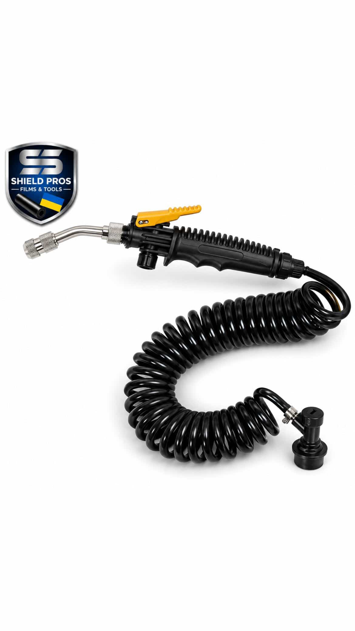 Shield Pros Coiled Hose & Sprayer System 🛡️